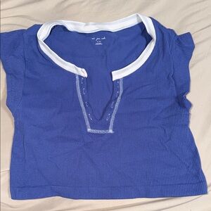 Urban Outfitters Blue Short Sleeve Tee